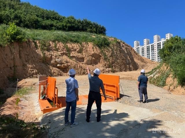 칠곡군, 추석명절 대비 건축공사장 안전 점검 실시 기사 사진