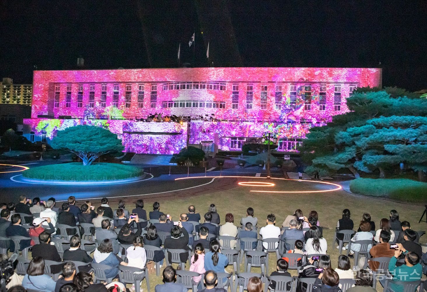 2024 광양-린츠 국제 미디어아트 교류전 개막 기사 사진